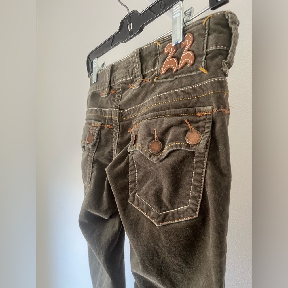Twill twenty two velvet pants - Picture 5 of 11